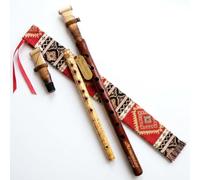 Armenian Engraved Duduk Pro from Apricot Wood, 2 Professional Reeds, National Case, Playing Instruction and Flute
