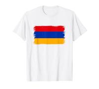 Armenian Flag Armenia Value Graphic T-Shirt, Men, White, S
