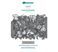 Armenian (in armenian script) - American English, visual dictionary, BW : BABADADA Armenian (in armenian script) - US English, visual dictionary, BW