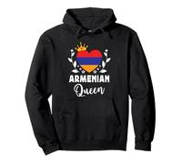 Armenian Queen Armenia Flag Proud Armenian Woman Pullover Hoodie