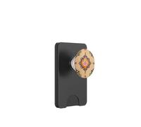 Armenian Taraz Floral Pattern PopSockets PopWallet for MagSafe