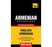 Armenian vocabulary for English speakers - 9000 words: 32 (American English Collection)