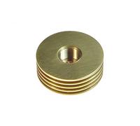Armerah 510 Thread eCig Heatsink Base V1 for 22mm RDA/Tank Brass Single