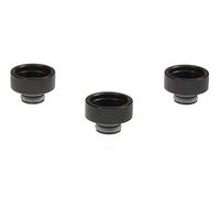 Armerah 510 to 810 Drip Tip Adapter for eCig Vape Atomisers/Tanks POM/Black 3 Pack