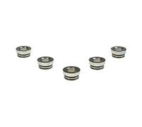 Armerah 810 to 510 Drip Tip Adapter for eCig Vape Atomisers/Tanks Stainless Steel 5 Pack