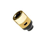 Armerah Aero 510 Drip Tip eCig Mouthpiece Short/Big Brass/POM Single
