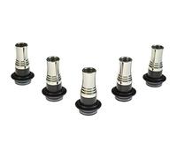 Armerah Anti Spit Back 3 in 1 810 510 Drip Tip eCig Mouthpiece Tall/Medium POM 5 Pack