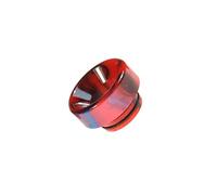 Armerah Basin LP 810 Drip Tip eCig Mouthpiece Shallow/Wide Epoxy Resin Single Red