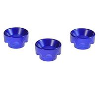 Armerah Basin LP 810RL Ringless Drip Tip RBA RDA Tanks Shallow/Wide Aluminium 3 Pack Blue