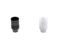 Armerah Stumpy 510 Drip Tip eCig Mouthpiece Short/Big POM/Solid 3 Pack Assorted