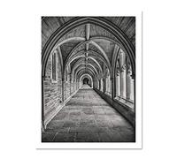 Armfield Stone Arched Hallway Large Framed Art Print Poster Wall Decor 18x24 inch