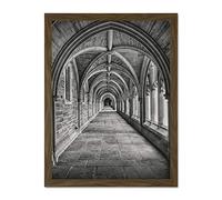 Armfield Stone Arched Hallway Large Framed Art Print Poster Wall Decor 18x24 inch