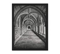 Armfield Stone Arched Hallway Large Framed Art Print Poster Wall Decor 18x24 inch