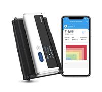 Armfit Upper Arm Blood Pressure Machines for Home Use Bluetooth, Digital Automatic Blood Pressure Monitor with Large Cuff, Portable Wireless Cuff On The Go with Apple & Android APP Apple Health