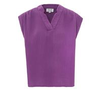 Armini Double Cotton Gauze Blouse Purple S