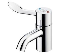 Armitage Shanks A6698AA Contour 21 Plus Thermostatic Basin Mixer Tap with Flexi Tails