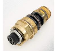 Armitage Shanks A962280NU Thermostatic Cartridge TMV3 Rated Brass | TMV3 rated, Brass plastic polymer construction, Contour 21 Markwik compatible, 3 brown O-rings, 101.5 mm length, Screw fit in