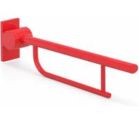 Armitage Shanks Contour 21 800mm Hinged Support Rail Red Fold Up Grab Bar, Bathroom Safety Rail Doc M Compliant 85Kg Load Capacity