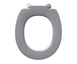 Armitage Shanks Contour 21 toilet seat + retaining buffers. Grey S4066LJ