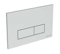 Armitage Shanks Oleas M2 Mechanical Dual Flushplate - Matt Chrome