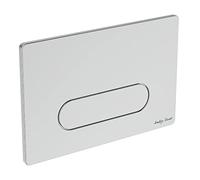 Armitage Shanks Oleas M4 Mechanical Single Flushplate - Chrome