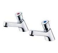 Armitage Shanks S0672AA Sandringham 21 Self Closing Pillar Taps (Pair)