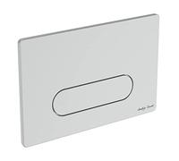 Armitage Shanks S0766JG Oleas M4 Toilet Flush Plate, Matt Chrome