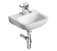 Armitage Shanks S212201 White Contour 370 mm One Tap Hole Wash Basin,