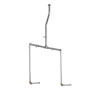 Armitage Shanks S6227NU Stainless Steel Concealed Flushpipe for Bowl Urinals with Back Inlet Spreaders, 2 Persons