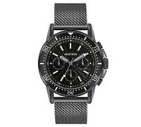 Armitron Men's Analog Chronograph Mesh Band Watch, 20/5532, Dark Gray, Japanese