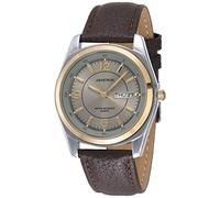 Armitron Men's Day/Date Easy to Read Leather Strap Watch, 20/1925