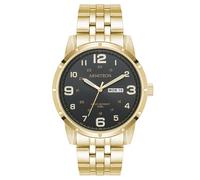 Armitron Men's Day-Date Function Bracelet Watch, 20-5398, Gold/Black, Japanese