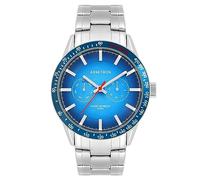 Armitron Men's Stainless Steel Bracelet Watch, 20/5576, Navy/Silver, Japanese