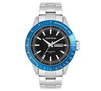 Armitron Men's Stainless Steel Tachymeter Watch, 20/5573, Navy/Black/Silver, Japanese