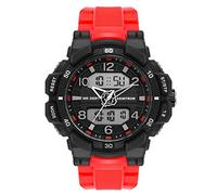 Armitron Sport Men's Analog-Digital Chronograph Resin Strap Watch, 20/5513, Red/Black, Red/Black