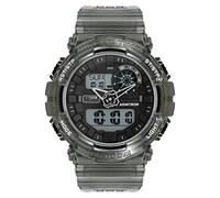 Armitron Sport Men's Analog-Digital Resin Strap Watch, 20/5445, Translucent Grey, Japanese