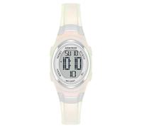 Armitron Sport Women's Digital Chronograph Resin Strap Watch, 45/7034, Pearlescent White, 45/7034PWT