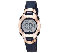Armitron Sport Women's Digital Chronograph Resin Strap Watch, Navy Blue/Rose Gold