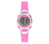 Armitron Sport Women's Digital Chronograph Resin Strap Watch, Neon Pink/Silver
