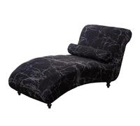 Armless Chaise Lounge Indoor Slipcover Stretch Chair Covers Chaise Slipcovers Stretch for Living Room Bedroom Stretch Armless Lounge Chaise Slipcover Lounge Chair Cover Chaise Cover Oversized Chaise C