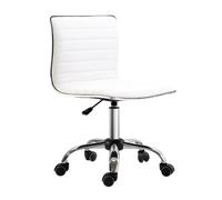 HOMCOM Office Chair 921-075 White 52 (W) x 48 (D) x 90 (H) mm
