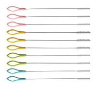 Armo® 10 Pieces Straw Cleaning Brush Nylon Stainless Steel Test Tube Glass Straw Cleaner