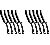 Armo® 5 Piece Multifunctional Bathroom Sink Tap Grout Crevice Gaps Cleaning Brush Flexible Groove Cleaning Brush Shower Gap Window Cleaning Scrub Brushes (Pack of 2)