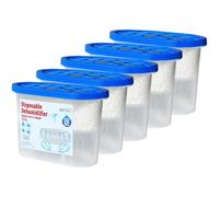 Armo® 5 x Dehumidifier Pack Of 5 Moisture Condensation Absorber Mould Damp Home Kitchen Caravan Wardrobe Office Basement Dehumidifier
