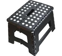 Armo® Armo Black Folding Stool Step Down Footstool