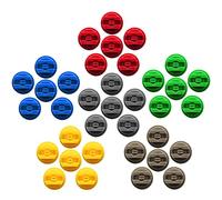 Armo Gardening 36 Pack Spray Nozzle Tips, Plastic, Fan Shaped, 110 Degree, Multi-Purpose, Fit Most Sprayers, Weed Killers, Garden