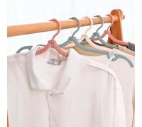 Armo® Pack Of 12 Foldable Travel Hanger Folding Clothes Shirts Dress Coat Portable Hanger
