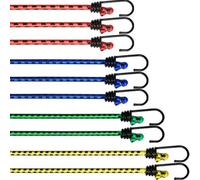 Armo® Ram Pack Of 10 Bungee Cords With Hooks
