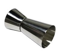 Armo® Stainless Steel Cocktail Measuring Cup, Dual Spirit Single and Double Shot Measure, 25ml and 50ml