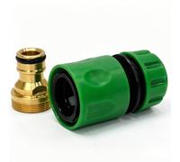 Armo® Universal Kitchen Mixer Tap Hose Connector & End Quick Connector Garden x 2